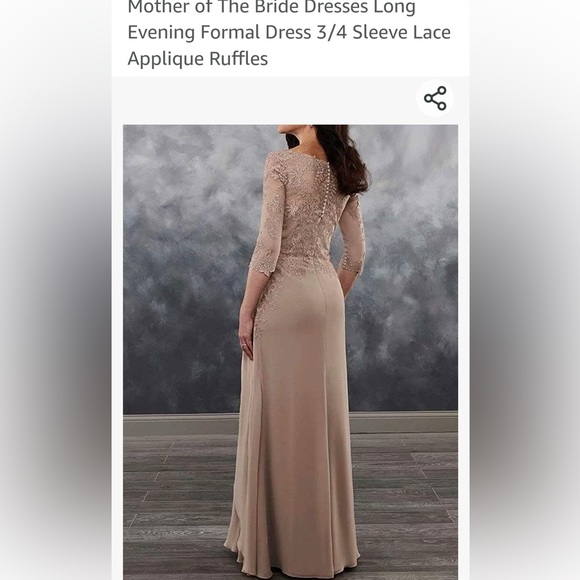 Purple Evening Gown, can be mother of the bride - Picture 2 of 5